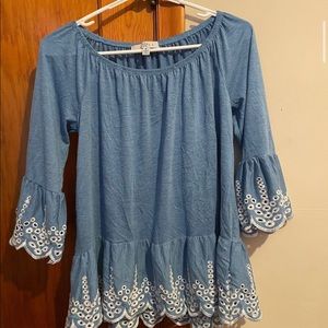 Fever off the shoulder top